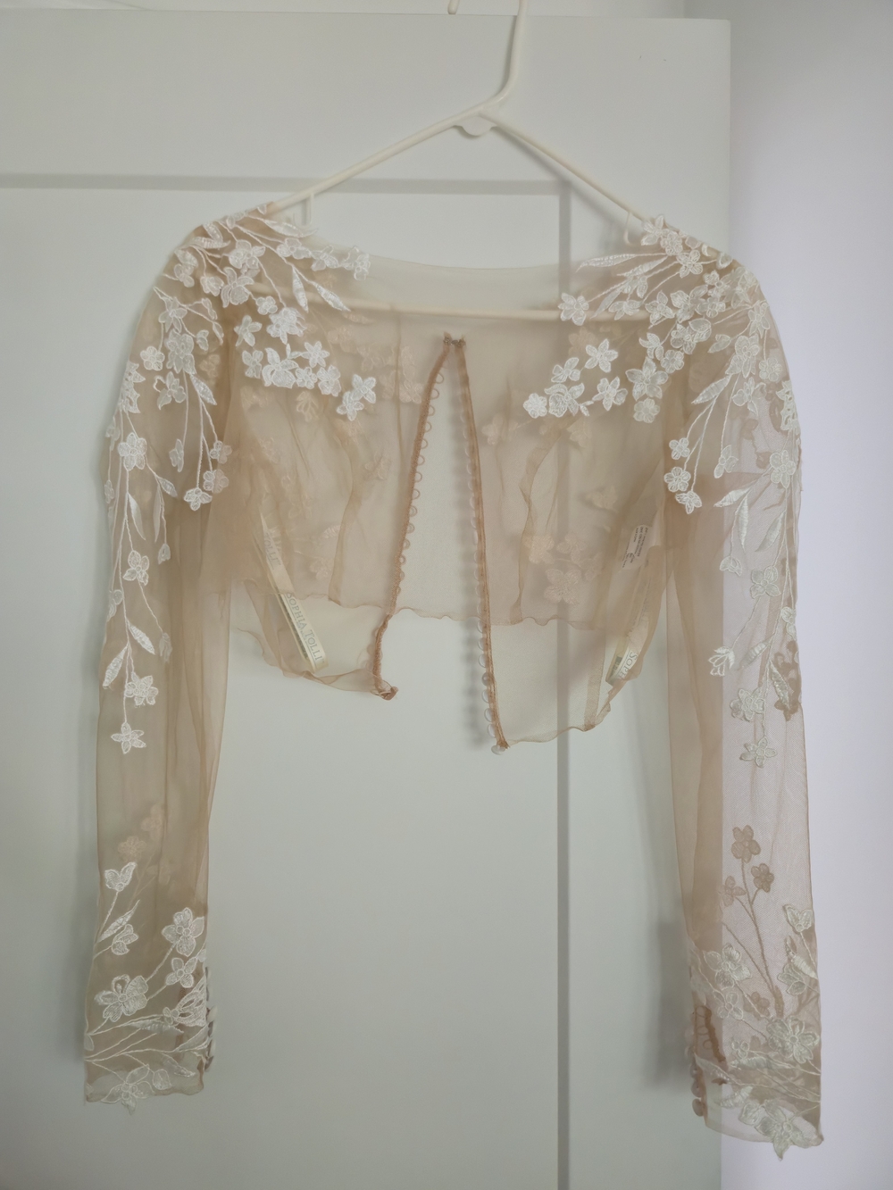 Sophia Tolli Embroidered Bridal Lace Topper